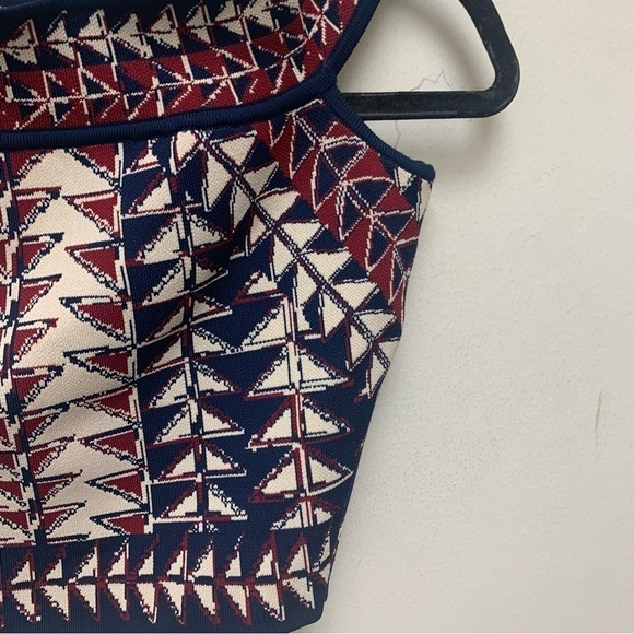 BCBGMaxAzria Kayann Off Shoulder Knit Crop Top - Picture 5 of 11